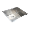 Handmade 1.5mm Stainless Steel Undermount / Topmount Kitchen Sink with Square Waste – 550 x 455 mm
