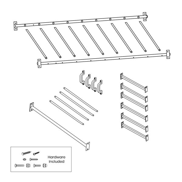 Lifespan Kids Amazon Monkey Bars Only – 2.5 M