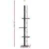 Cat Tree 290cm Tower Scratching Post Scratcher Floor to Ceiling Cats Bed Grey