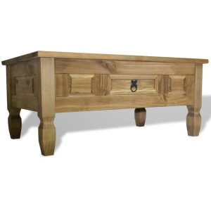 Pine Wood Coffee Table