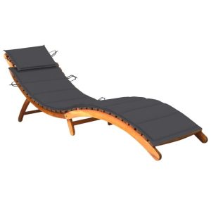 Sun Lounger with Cushion