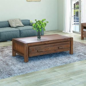 Acacia Wood Coffee Table