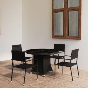 4x Outdoor Dining Set