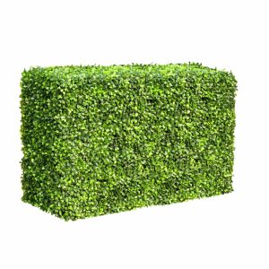 Portable Boxwood Hedge 1m Long 50cm High 30cm Deep