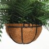 Potted Fern Hanging Basket (Fresh Green) UV Resistant 55cm