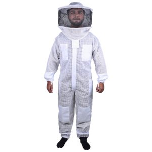 Beekeeping Bee Full Suit 3 Layer Mesh Ultra Cool Ventilated Beekeeping Protective Gear