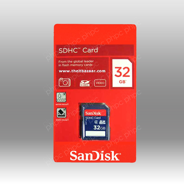 SANDISK SDHC SDB 32GB CLASS 4