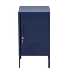 Metal Locker Storage Shelf Filing Cabinet Cupboard Bedside Table – Blue