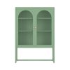 Buffet Sideboard Metal Cabinet – ELMA Green