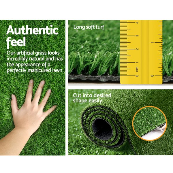 Artificial Grass Synthetic 20 SQM Fake Lawn 1X10M – 17 mm