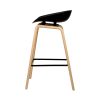 2x Bar Stools Wooden