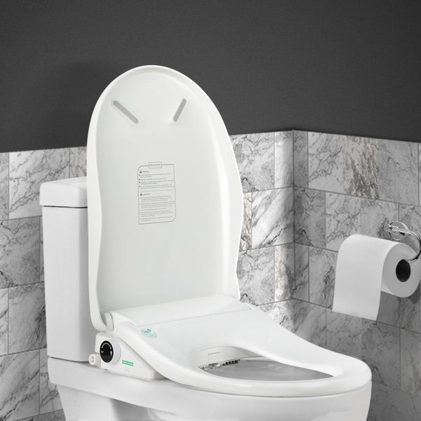 Non Electric Bidet Toilet Seat Cover Bathroom Spray Water Wash D Shape