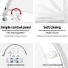 Non Electric Bidet Toilet Seat Cover Auto Water Spray Wash Knob Control