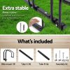 Stand Floor Bicycle Storage – Black, 6 Bike