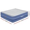 Bestway King Air Bed Inflatable Mattress Sleeping Mat Battery Built-in Pump