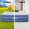 Bestway King Air Bed Inflatable Mattress Sleeping Mat Battery Built-in Pump