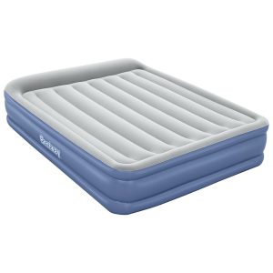 Bestway Queen Air Bed Inflatable Mattress Sleeping Mat Built-in Pump