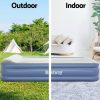 Bestway Queen Air Bed Inflatable Mattress Sleeping Mat Built-in Pump