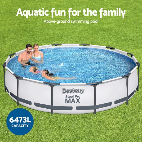 Above Ground Swimming Pool Filter Pump – 366×76 cm