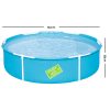 Kids Pool 152x38cm Round Steel Frame Swimming Pools Above Ground 580L