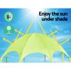 Kids Pool 244x51cm Steel Frame Swimming Play Pools Canopy 1688L