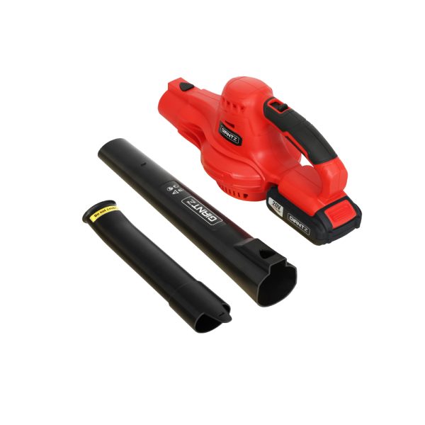 20V Cordless Leaf Blower Garden Lithium Battery Electric Nozzles 2-Speed