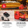 20V Cordless Leaf Blower Garden Lithium Battery Electric Nozzles 2-Speed