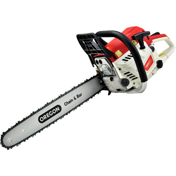 Petrol Chainsaw Commercial 52cc E-Start 20 Oregon Bar Pruning Chain Saw