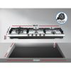 Gas Cooktop 90cm 5 Burner Stove Hob Cooker Kitchen NG LPG – Steel