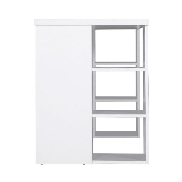 Computer Desk Bookshelf White 150CM