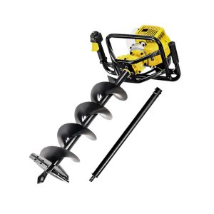 92CC Petrol Post Hole Digger Auger Drill Borer Fence Earth Power