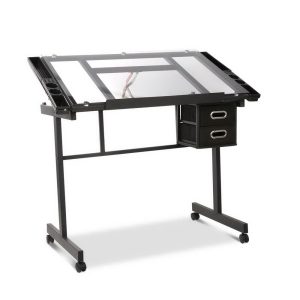 Drawing Desk Drafting Table Black