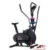 Elliptical Cross Trainer Exercise Bike Bicycle Home Gym Fitness Machine Running Walking – 6 in 1