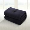 Electric Heated Blanket Car Truck Throw Rug Travel Camping 12V DC Aut