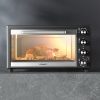 Electric Convection Oven Bake Benchtop Rotisserie Grill – 56 L