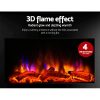 Devanti Electric Fireplace Fire Heater 2000W