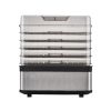 Food Dehydrator with Trays – Silver – 5 Trays