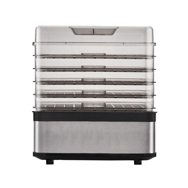 Food Dehydrator with Trays – Silver – 5 Trays