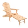 Outdoor Furniture Sun Lounge Chairs Beach Chair Recliner Adirondack Patio Garden – 1