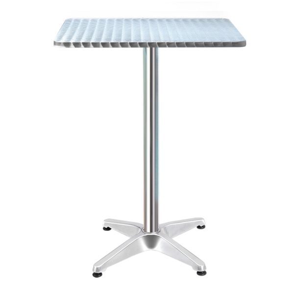 Outdoor Bar Table Indoor Furniture Adjustable Aluminium