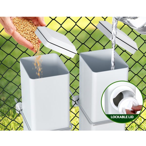 Chicken Feeder 4L Water Dispenser Automatic Waterer