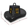 Vibration Machine Plate Platform Body Shaper Home Gym Fitness – Black