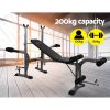 Weight Bench Adjustable Bench Press 8-In-1 Gym Equipment