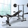 Weight Bench Adjustable Bench Press 8-In-1 Gym Equipment