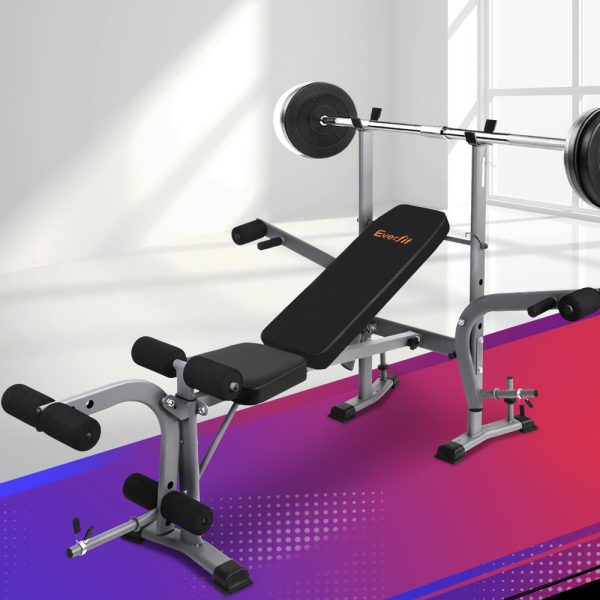 Weight Bench Adjustable Bench Press 8-In-1 Gym Equipment