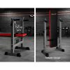 Multi-Station Weight Bench Press Weights Equipment Fitness Home Gym Red