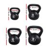 22kg Kettlebell Set Weight Lifting Kettlebells Bench Dumbbells Gym Home