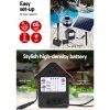 Solar Pond Pump with Battery Kit LED Lights 6.6FT