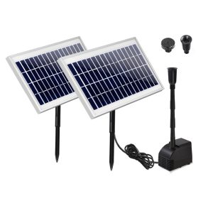 Solar Pond Pump with 2 Panels 7.2FT