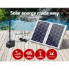 Solar Pond Pump with 2 Panels 7.2FT